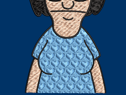Bob's Burgers Character - Tina Belcher Design
