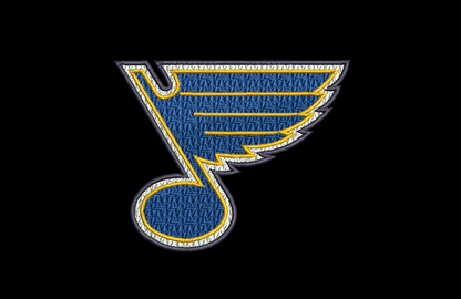 St. Louis Blues Logo Designs & Appliques (4 Total)