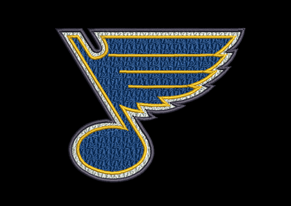 St. Louis Blues Logo Designs & Appliques (4 Total)