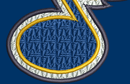 St. Louis Blues Logo Designs & Appliques (4 Total)