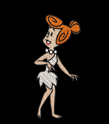 The Flintstones Characters - Wilma Flintstone - 3 Designs