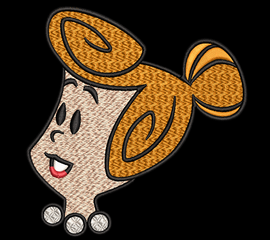 The Flintstones Characters - Wilma Flintstone - 3 Designs