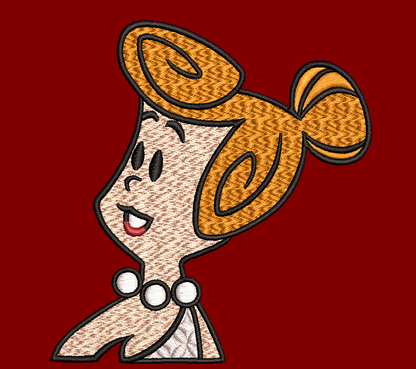 The Flintstones Characters - Wilma Flintstone - 3 Designs