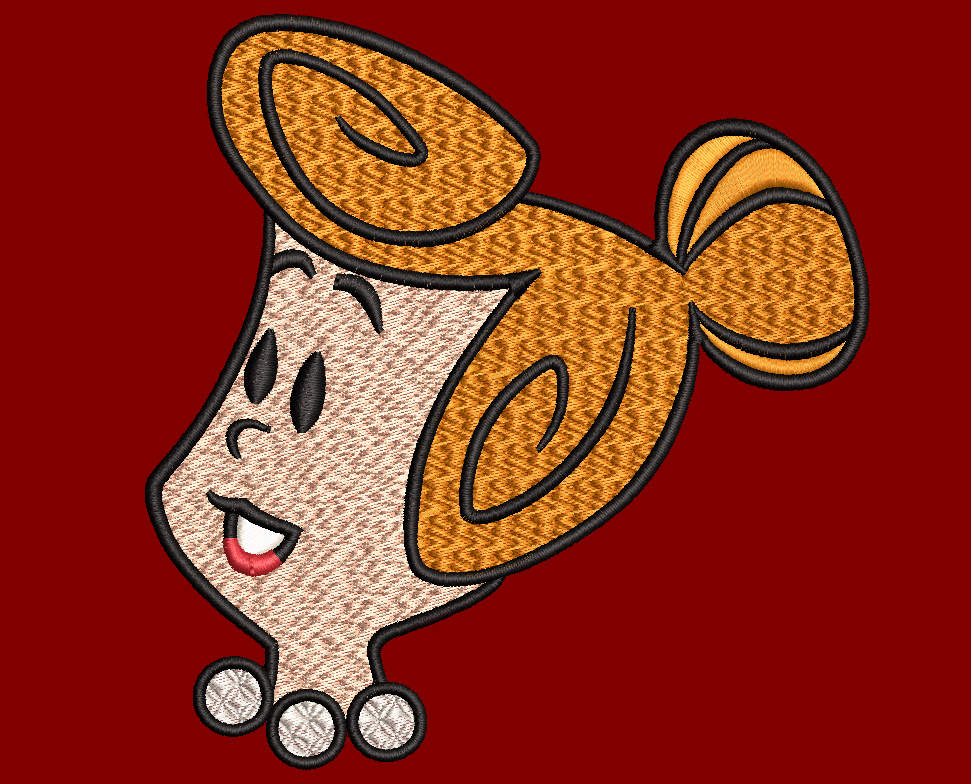 The Flintstones Characters - Wilma Flintstone - 3 Designs