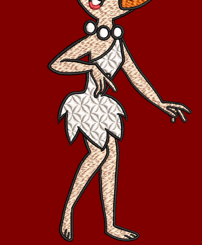The Flintstones Characters - Wilma Flintstone - 3 Designs