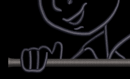 Classic Christopher Robin Outline Design & Full Design