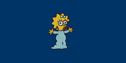 The Simpsons Characters - Maggie Simpson – Embroidery Design Digital Download