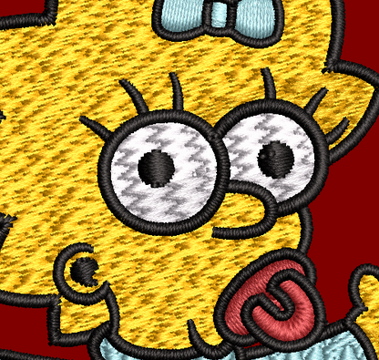 The Simpsons Characters - Maggie Simpson – Embroidery Design Digital Download