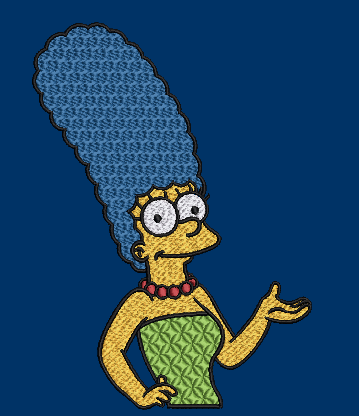 The Simpsons Characters - Marge Simpson Digital Download