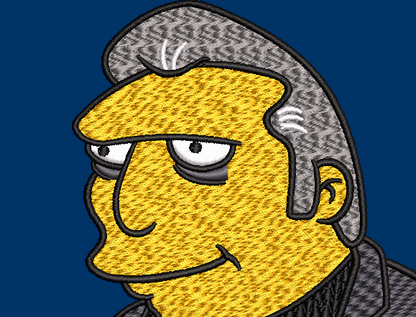 The Simpsons Characters - Fat Tony 5 x 7