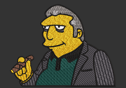 The Simpsons Characters - Fat Tony 5 x 7