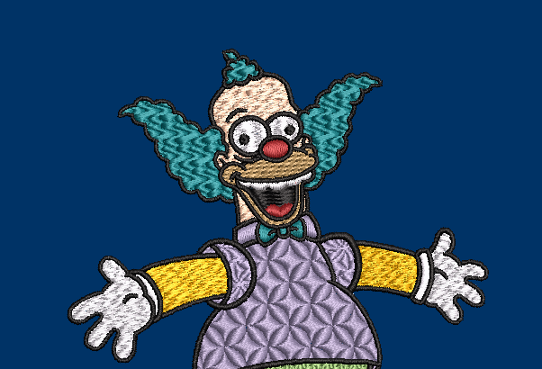 The Simpsons Characters - Krusty the Clown 3 Design Files