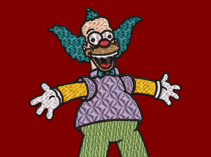 The Simpsons Characters - Krusty the Clown 3 Design Files