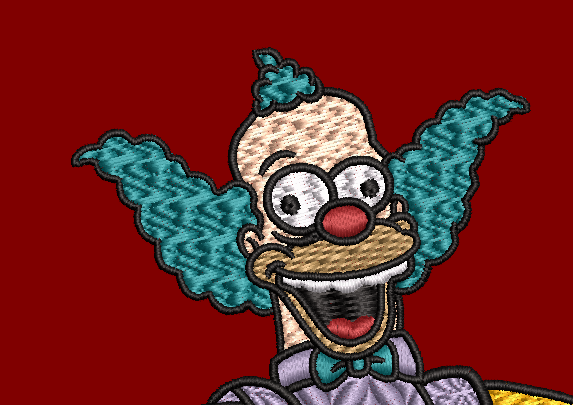 The Simpsons Characters - Krusty the Clown 3 Design Files