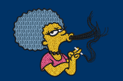 The Simpsons Characters - Patty Bouvier 2 Designs
