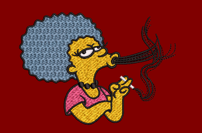 The Simpsons Characters - Patty Bouvier 2 Designs