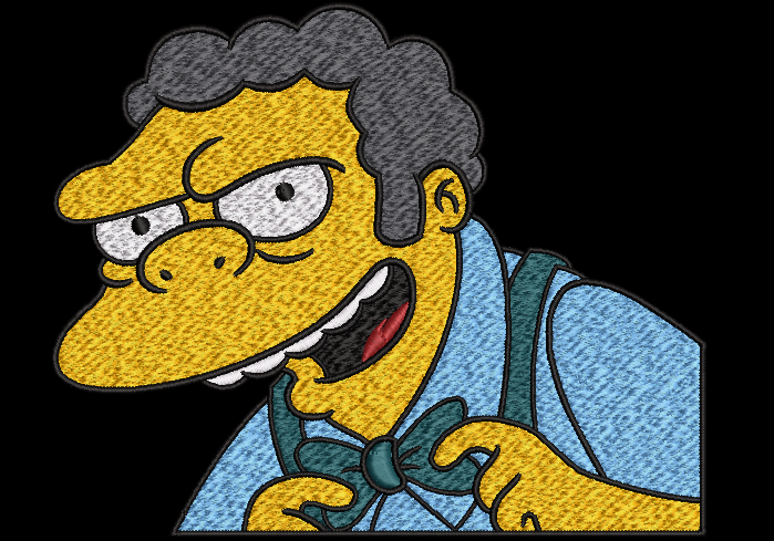 The Simpsons Characters - Moe Szyslak 5 x 7