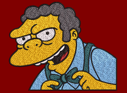 The Simpsons Characters - Moe Szyslak 5 x 7