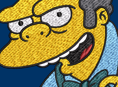 The Simpsons Characters - Moe Szyslak 5 x 7