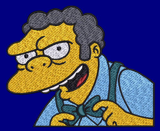 The Simpsons Characters - Moe Szyslak 5 x 7