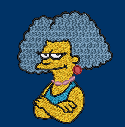 The Simpsons Characters - Selma Bouvier 2 Designs