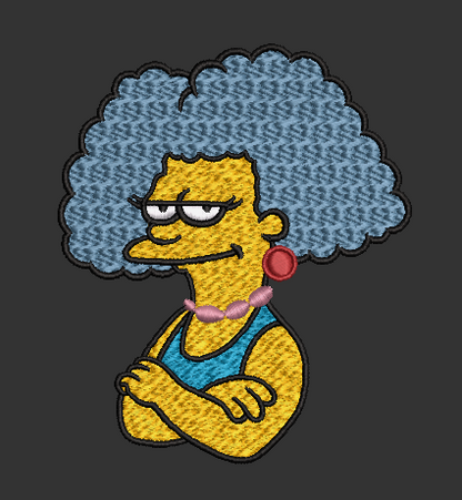 The Simpsons Characters - Selma Bouvier 2 Designs