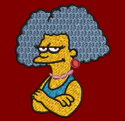 The Simpsons Characters - Selma Bouvier 2 Designs
