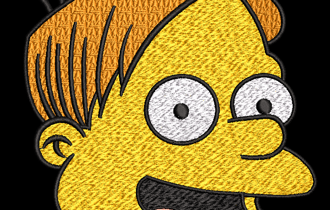 The Simpsons Characters - Martin Prince 2 Hoop Sizes
