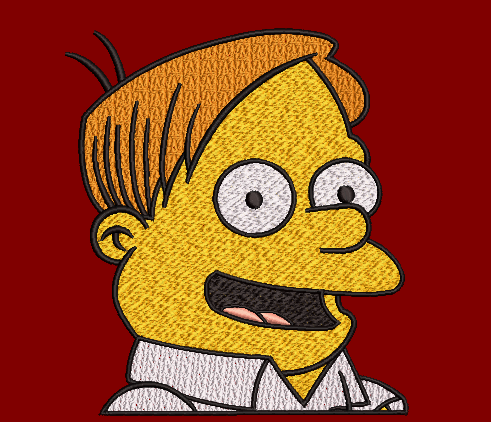 The Simpsons Characters - Martin Prince 2 Hoop Sizes