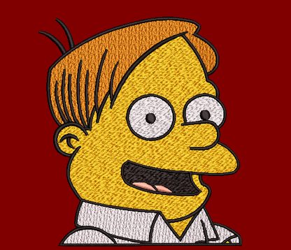 The Simpsons Characters - Martin Prince 2 Hoop Sizes