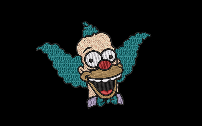 The Simpsons Characters - Krusty the Clown 3 Design Files