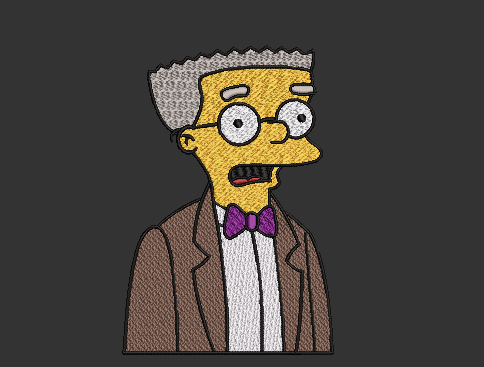 The Simpsons Characters - Waylan Smithers 2 Hoop Sizes