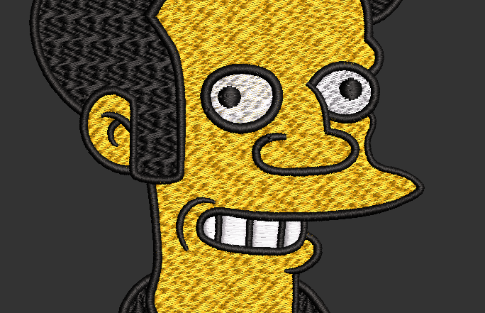 The Simpsons Characters - Apu Nahasapeemapetilon 2 Hoop Sizes