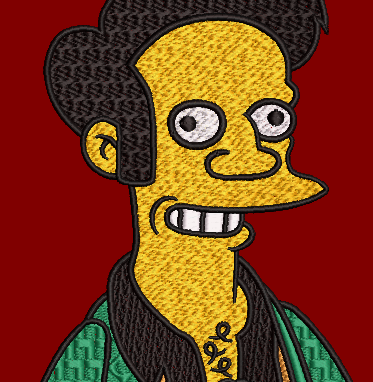The Simpsons Characters - Apu Nahasapeemapetilon 2 Hoop Sizes